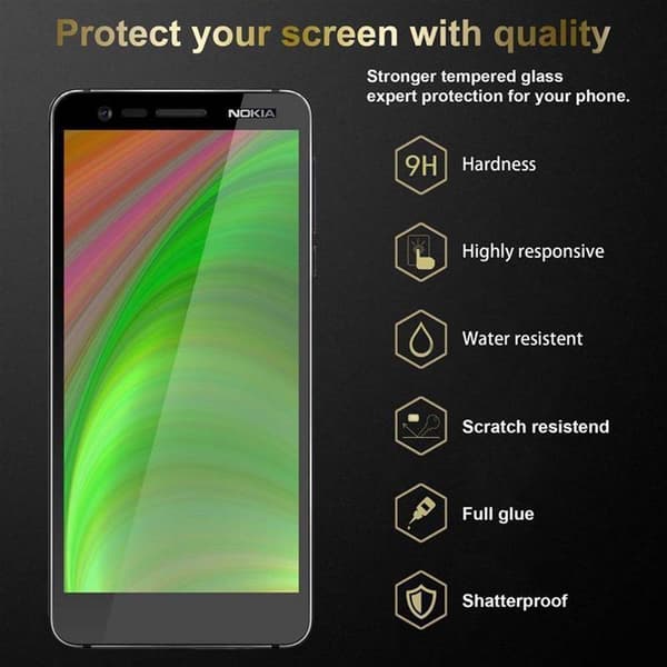 Skærmbeskytter Nokia 3.1 Beskyttelsesglas