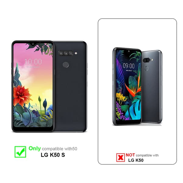 3x Skjermbeskytter Skärmskyddtil til LG K50S Herdet Skjermglass