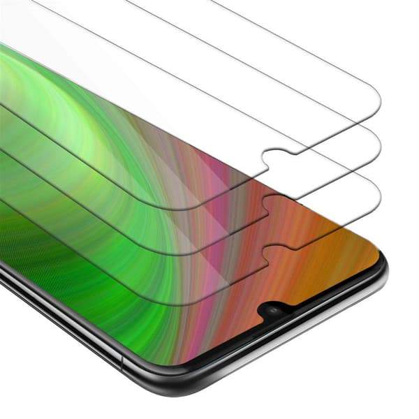 Motorola MOTO E6 PLUS 3x Skärmskydd Skyddsglas Skyddsfilm Härdat (Tempered)-glas för skydd