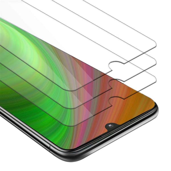 Motorola MOTO Z4 3x Skärmskydd Skyddsglas Skyddsfilm Härdat (Tempered)-glas för skydd