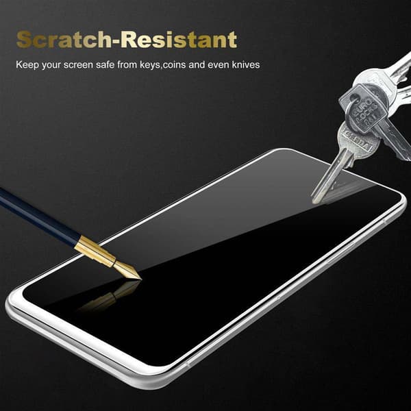 Skjermbeskytter Skärmskyddtil til Samsung Galaxy J5 PRIME / ON5 Herdet Skjermglass Full Skjerm