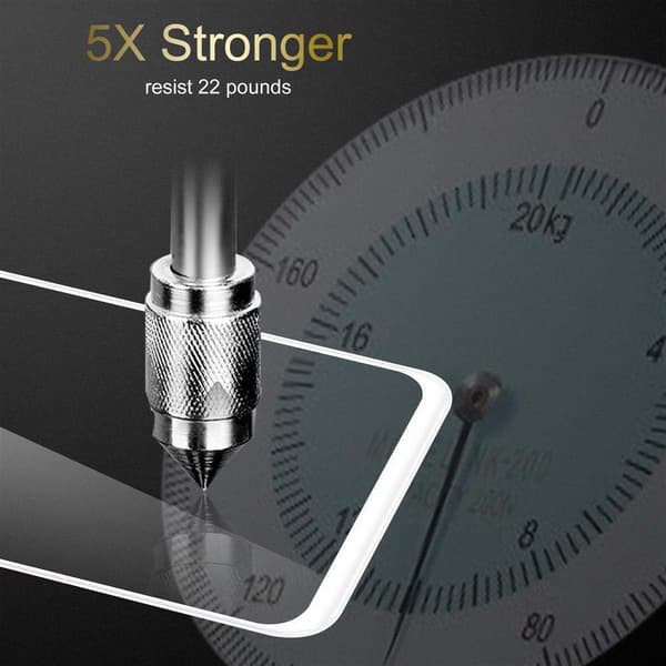 Skjermbeskytter Skärmskyddtil til Samsung Galaxy J5 PRIME / ON5 Herdet Skjermglass Full Skjerm