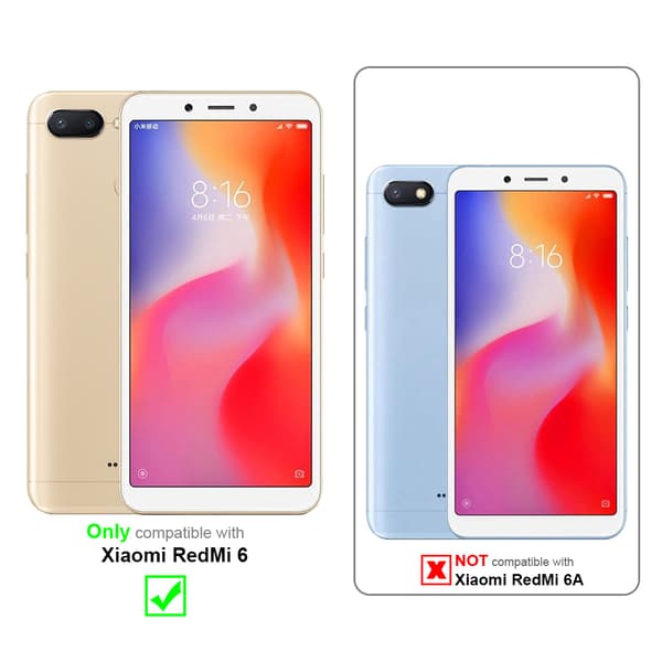 Xiaomi RedMi 6 3x Skærmbeskytter Beskyttelsesglas