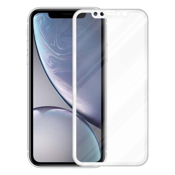 iPhone XR Karkaistu lasi / Suojalasi näytönsuoja Fullscreen Armour Film näytön suojakalvo 9H kovuudella ja 3D Touch