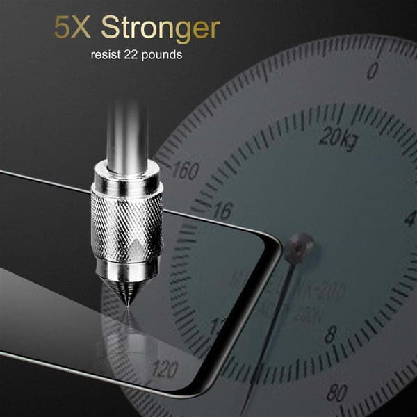 iPhone XR Karkaistu lasi / Suojalasi näytönsuoja Fullscreen Armour Film näytön suojakalvo 9H kovuudella ja 3D Touch