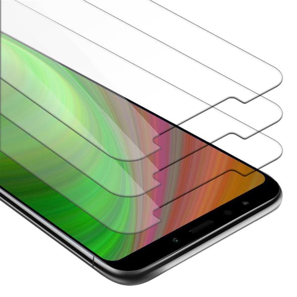 Xiaomi RedMi NOTE 5 3x Skärmskydd Skyddsglas Skyddsfilm Härdat (Tempered)-glas för skydd