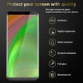 Pikkukuva 4 / 8: Samsung Galaxy S9 PLUS Karkaistu lasi / Suojalasi näytönsuoja Fullscreen Armour Film näytön suojakalvo 9H kovuudella ja 3D Touch