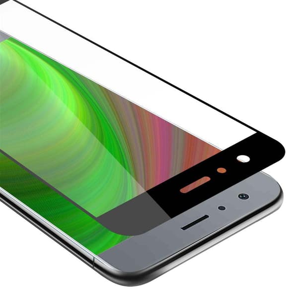 Skærmbeskytter Honor 9 Beskyttelsesglas TRANSPARENT med SORT