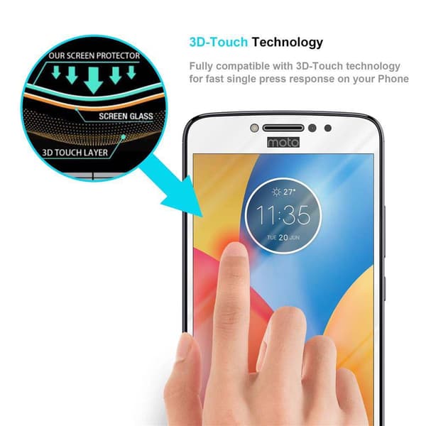 Skærmbeskytter Motorola MOTO E4 Beskyttelsesglas