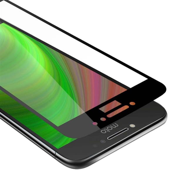 Motorola MOTO E4 Karkaistu lasi / Suojalasi näytönsuoja Fullscreen Armour Film näytön suojakalvo 9H kovuudella ja 3D Touch