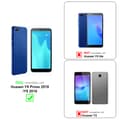 Miniatyrbild 2 av 8: Skyddsglas för Huawei Y5 PRIME 2018 / Y5 2018 Skyddsfilm Skärmskydd Full Screen Härdat (Tempered)-glas för skydd
