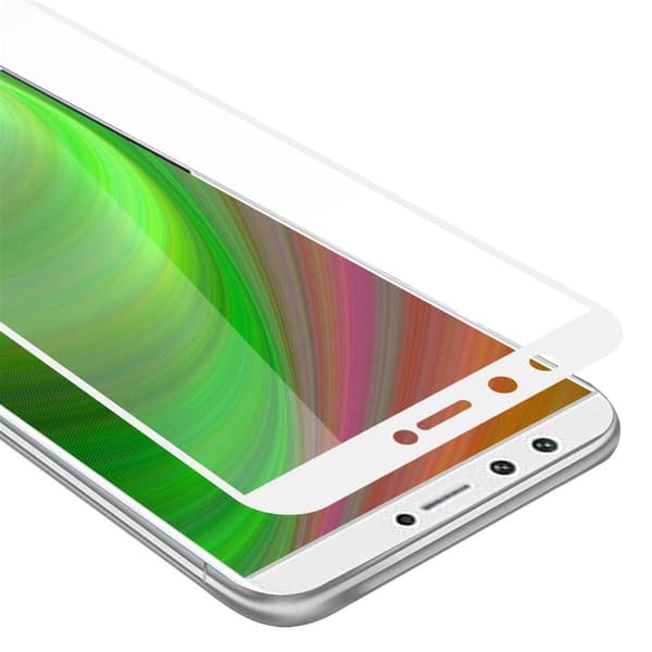 Skærmbeskytter Honor 9 LITE Beskyttelsesglas TRANSPARENT med HVID