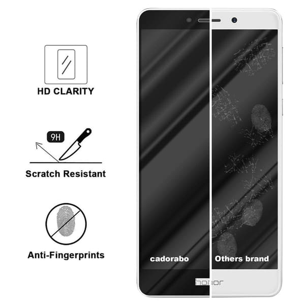 Skyddsglas för Huawei MATE 9 LITE / GR5 2017 / Honor 6X Skyddsfilm Skärmskydd Full Screen Härdat (Tempered)-glas för skydd