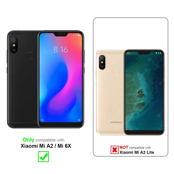 Xiaomi Mi A2 / Mi 6X Karkaistu lasi / Suojalasi näytönsuoja Fullscreen Armour Film näytön suojakalvo 9H kovuudella ja 3D Touch
