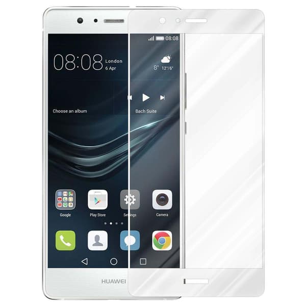 Skjermbeskytter Skärmskyddtil til Huawei P10 LITE Herdet Skjermglass Full Skjerm