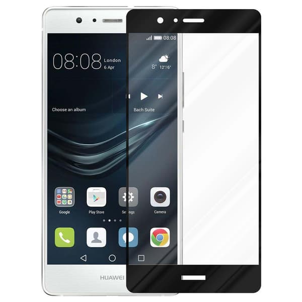 Skjermbeskytter Skärmskyddtil til Huawei P10 LITE Herdet Skjermglass Full Skjerm