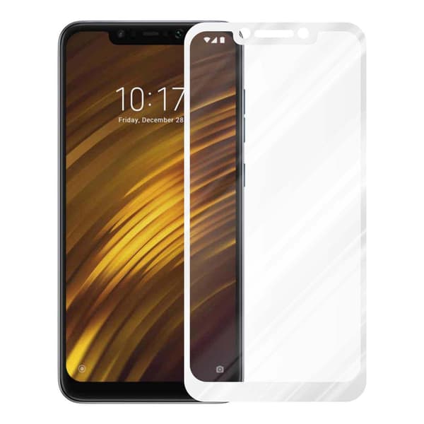 Skyddsglas för Xiaomi Pocophone F1 Skyddsfilm Skärmskydd Full Screen Härdat (Tempered)-glas för skydd