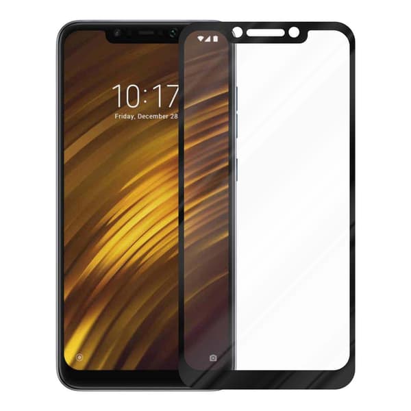 Skyddsglas för Xiaomi Pocophone F1 Skyddsfilm Skärmskydd Full Screen Härdat (Tempered)-glas för skydd