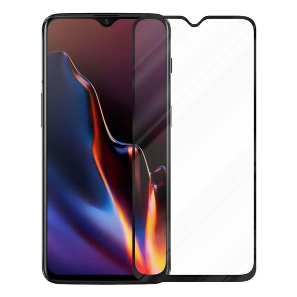 Skyddsglas för OnePlus 6T Skyddsfilm Skärmskydd Full Screen Härdat (Tempered)-glas för skydd
