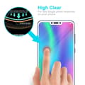 Miniatyrbilde 5 av 5: Skjermbeskytter Skärmskyddtil til Honor 8C Herdet Skjermglass Full Skjerm