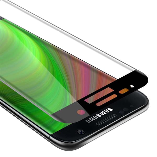 Skyddsglas för Samsung Galaxy S7 Skyddsfilm Skärmskydd Full Screen Härdat (Tempered)-glas för skydd TRANSPARENT med SVART