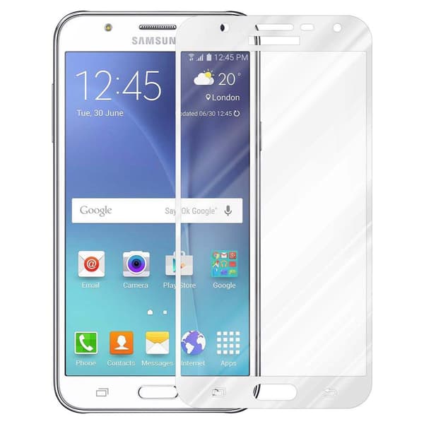 Samsung Galaxy J7 2015 Karkaistu lasi / Suojalasi näytönsuoja Fullscreen Armour Film näytön suojakalvo 9H kovuudella ja 3D Touch