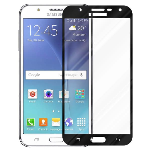 Samsung Galaxy J7 2015 Karkaistu lasi / Suojalasi näytönsuoja Fullscreen Armour Film näytön suojakalvo 9H kovuudella ja 3D Touch