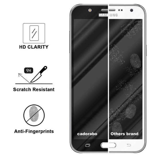 Samsung Galaxy J7 2015 Karkaistu lasi / Suojalasi näytönsuoja Fullscreen Armour Film näytön suojakalvo 9H kovuudella ja 3D Touch