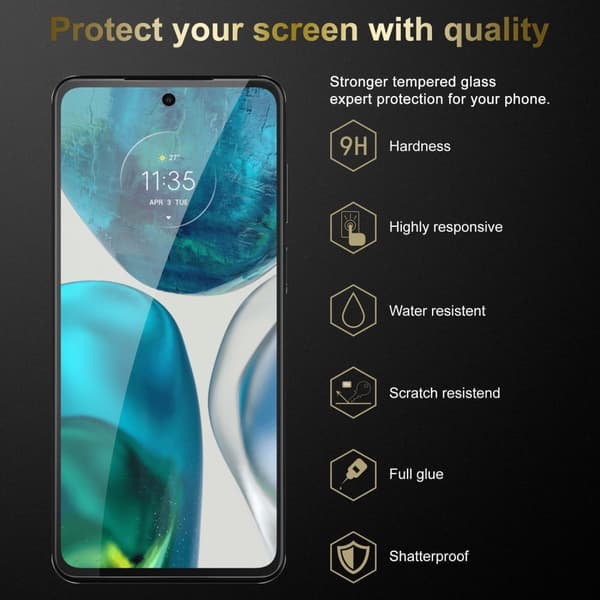 Motorola MOTO G52 4G / G82 5G 3x Skærmbeskytter Beskyttelsesglas