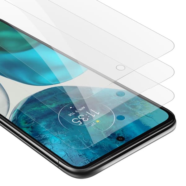3x Motorola MOTO G52 4G / G82 5G Karkaistu lasi / Suojalasi näytönsuoja Suojakalvo 9H kovuudella ja 3D Touch -yhteensopivuudella