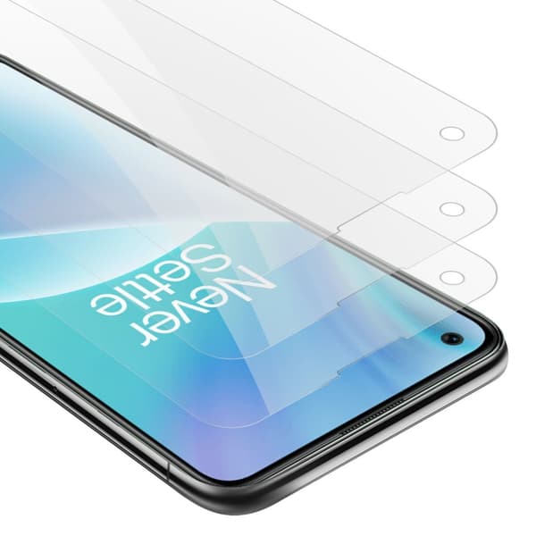 3x OnePlus Nord 2T Karkaistu lasi / Suojalasi näytönsuoja Suojakalvo 9H kovuudella ja 3D Touch -yhteensopivuudella