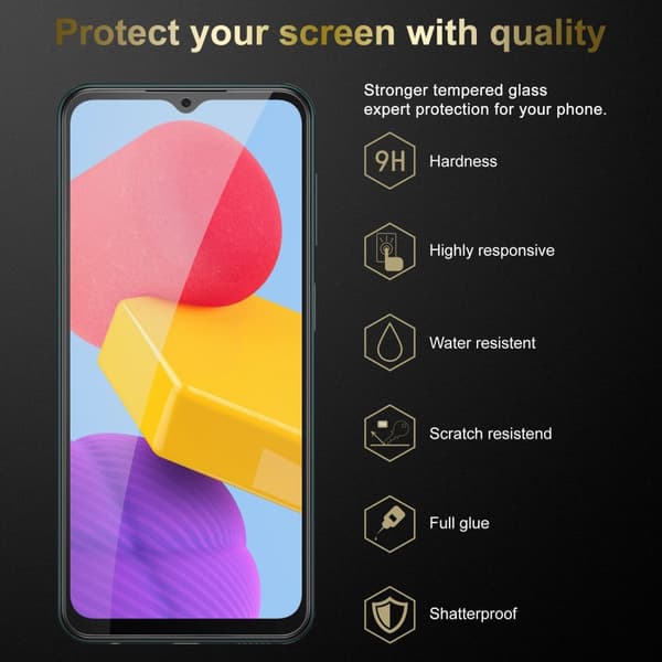 Samsung Galaxy M13 4G 3x Skærmbeskytter Beskyttelsesglas