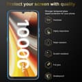 Pikkukuva 2 / 7: 3x Umidigi Power 7 MAX Karkaistu lasi / Suojalasi näytönsuoja Suojakalvo 9H kovuudella ja 3D Touch -yhteensopivuudella