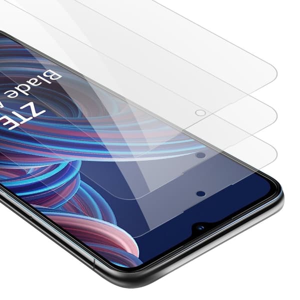 3x ZTE Blade A72 5G Karkaistu lasi / Suojalasi näytönsuoja Suojakalvo 9H kovuudella ja 3D Touch -yhteensopivuudella