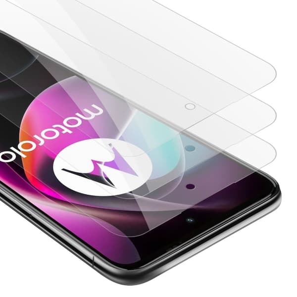 3x Skjermbeskytter Skärmskyddtil til Motorola MOTO G 5G 2022 Herdet Skjermglass