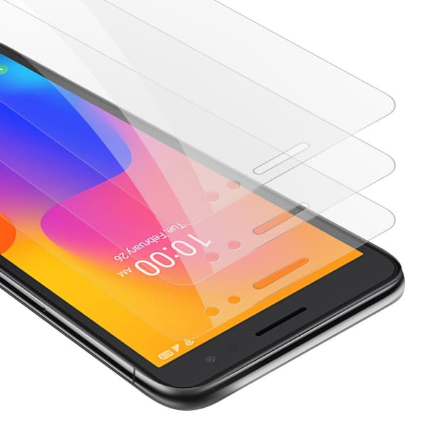 Alcatel 1B 2022 3x Skärmskydd Skyddsglas Skyddsfilm Härdat (Tempered)-glas för skydd