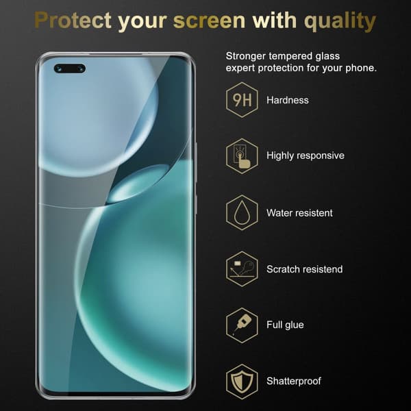 3x Skjermbeskytter Skärmskyddtil til Honor MAGIC 4 PRO Herdet Skjermglass