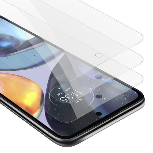 Motorola MOTO G22 3x Skærmbeskytter Beskyttelsesglas