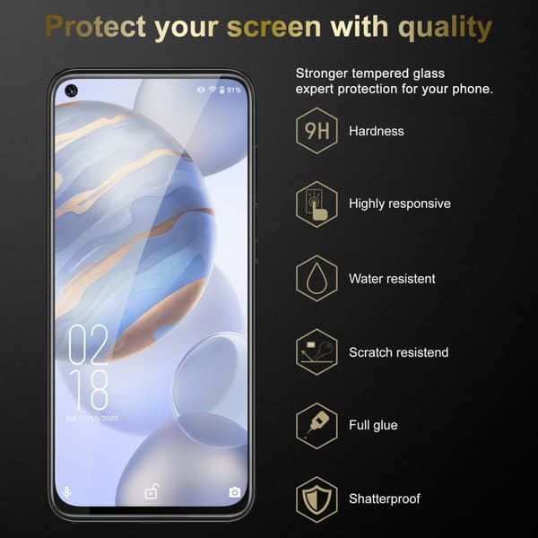 Oukitel C21 3x Skärmskydd Skyddsglas Skyddsfilm Härdat (Tempered)-glas för skydd