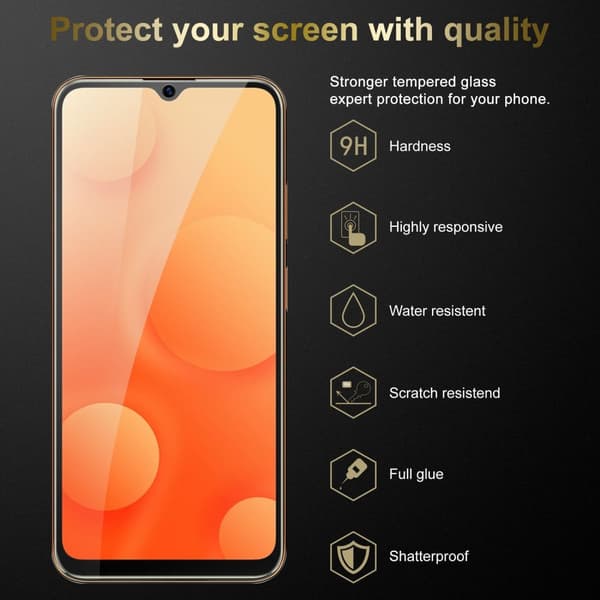 Blackview A95 3x Skärmskydd Skyddsglas Skyddsfilm Härdat (Tempered)-glas för skydd