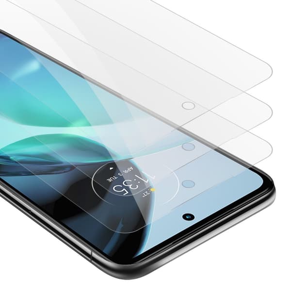 3x Skjermbeskytter Skärmskyddtil til Motorola MOTO G72 Herdet Skjermglass