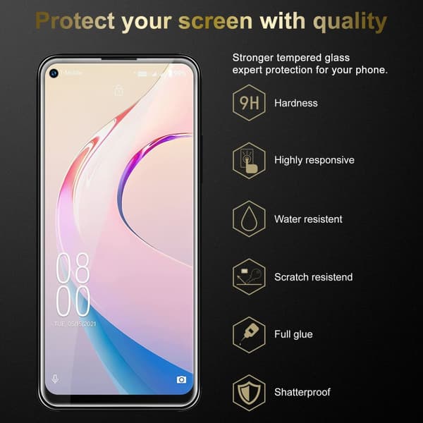 Oukitel C21 PRO 3x Skærmbeskytter Beskyttelsesglas