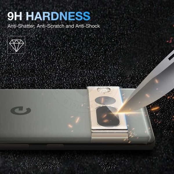 2-PACK Google Pixel 7A beskyttelse Objektivbeskyttelse Kamerabeskyttelse