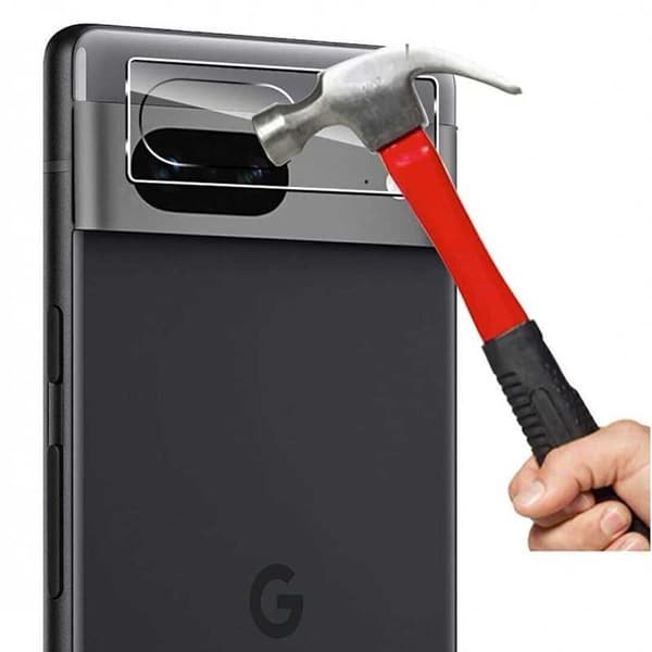 2-PACK Google Pixel 7A beskyttelse Objektivbeskyttelse Kamerabeskyttelse