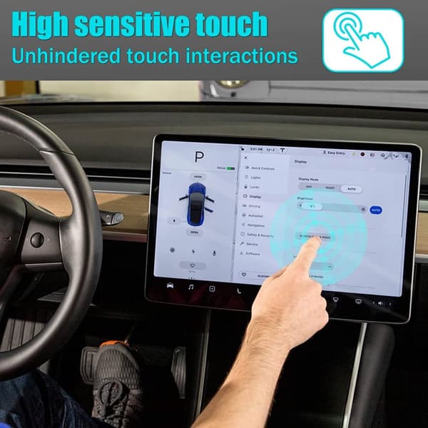 Herdet skjermbeskytter for Tesla Model X/S 2023