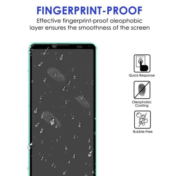 2-PACK Xperia 10 V Härdat Glas 0.26mm 2.5D 9H Fullframe