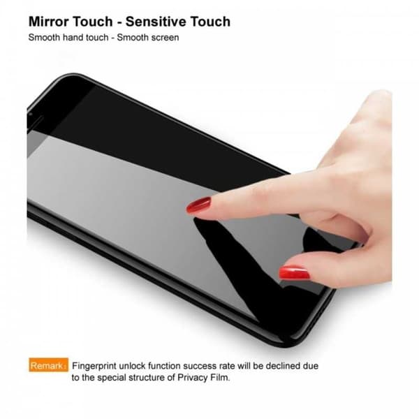 Xperia 10 V Privacy Härdat glas 0.26mm 3D 9H