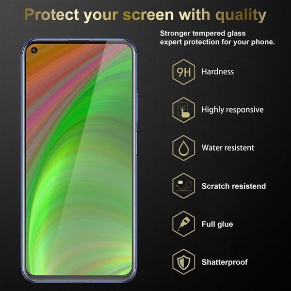 3x Honor 20 PRO Suojakalvo Karkaistu lasi / Suojalasi näytönsuoja 3-pack näyttölasia 9H kovuudella ja 3D Touchin kanssa fullscreen