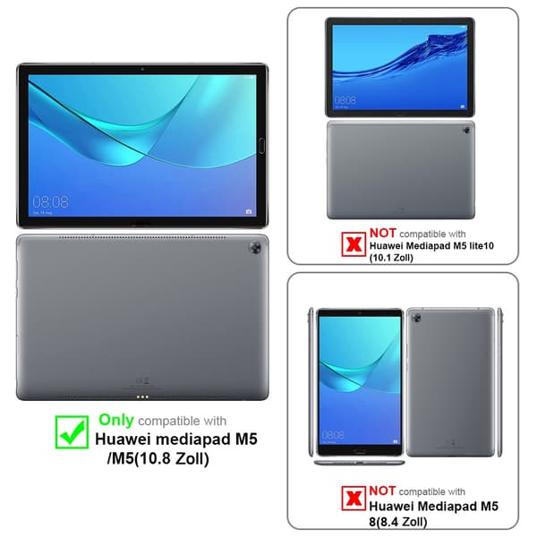 Huawei MediaPad M5 / M5 PRO (10.8 Tulli) Karkaistu lasi / Suojalasi Suojakalvo näytönsuoja suojalasi 9H kovuudella ja 3D-kosketusyhteensopivuudella