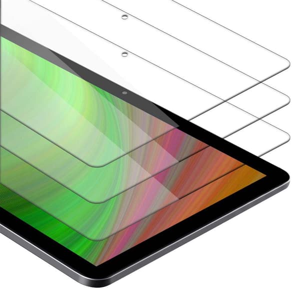 3x Skjermbeskytter Skärmskyddtil til Huawei MediaPad T5 10 (10.1 Toll) Herdet Skjermglass Nettbrett
